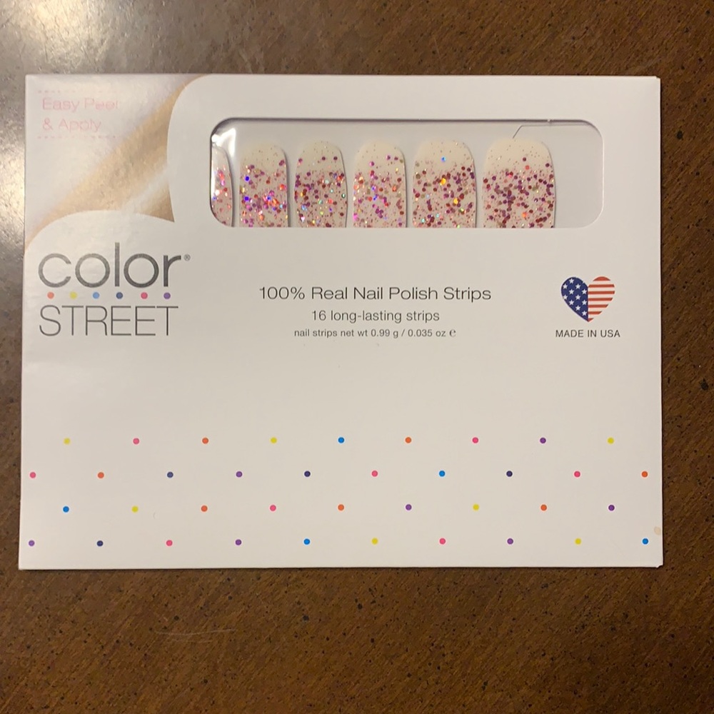 New Color Street nail strips Cannes-fetti